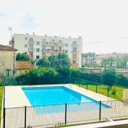Les Palmiers - Appartement Avec Piscine Proche Plages - Wifi Et Clim アンティーブ エクステリア 写真