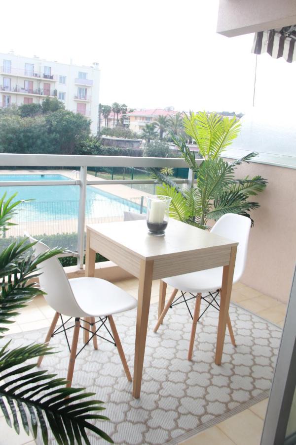 Les Palmiers - Appartement Avec Piscine Proche Plages - Wifi Et Clim アンティーブ エクステリア 写真