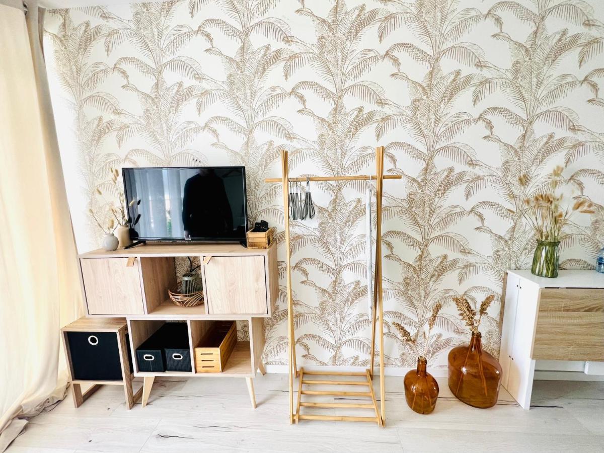 Les Palmiers - Appartement Avec Piscine Proche Plages - Wifi Et Clim アンティーブ エクステリア 写真