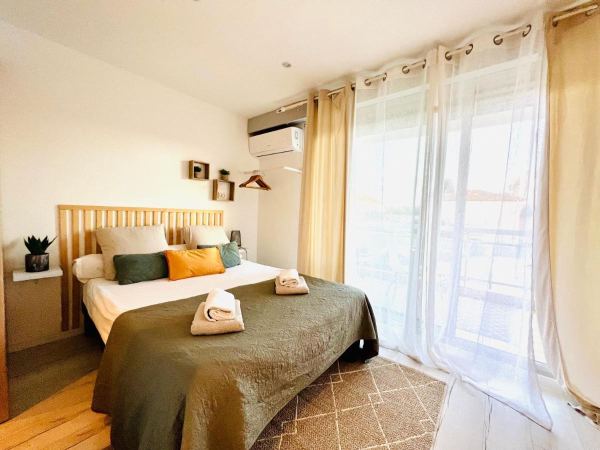 Les Palmiers - Appartement Avec Piscine Proche Plages - Wifi Et Clim アンティーブ エクステリア 写真